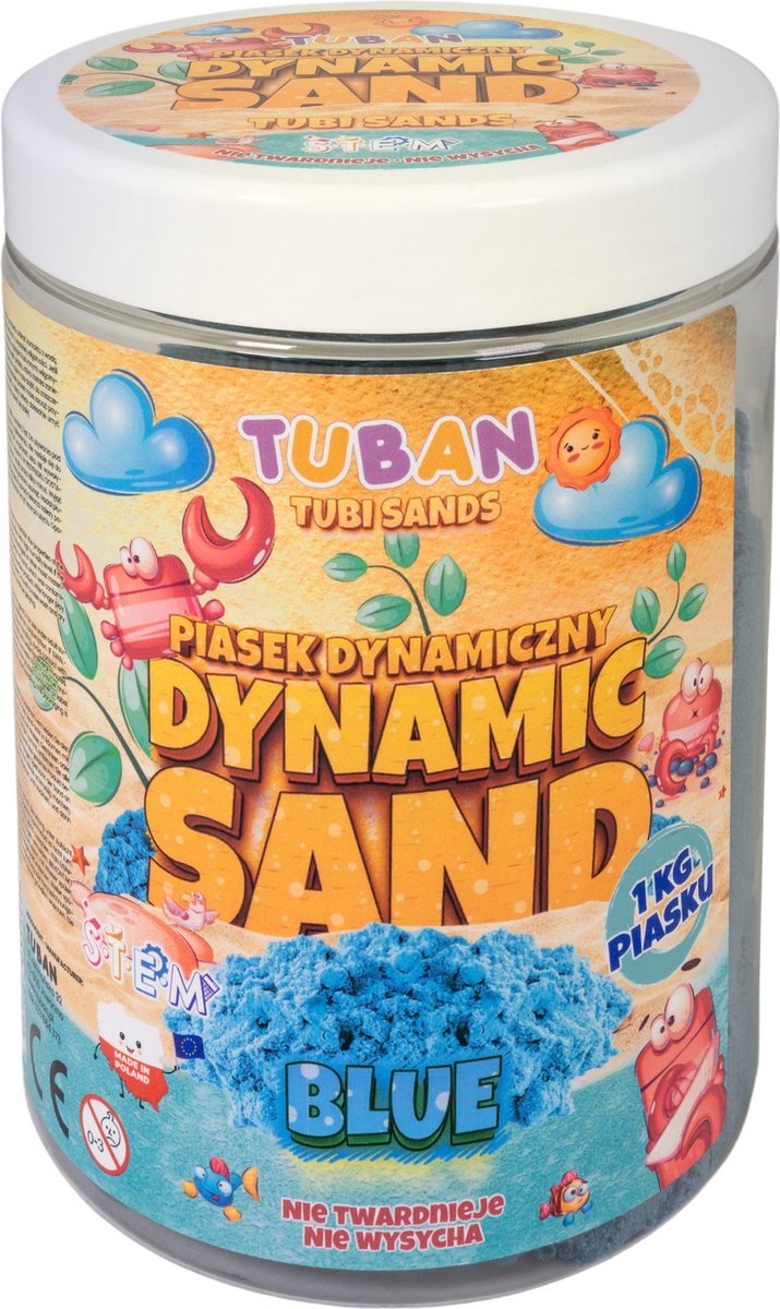   - Dynamic Sand – speelzand - blauw 1 kg