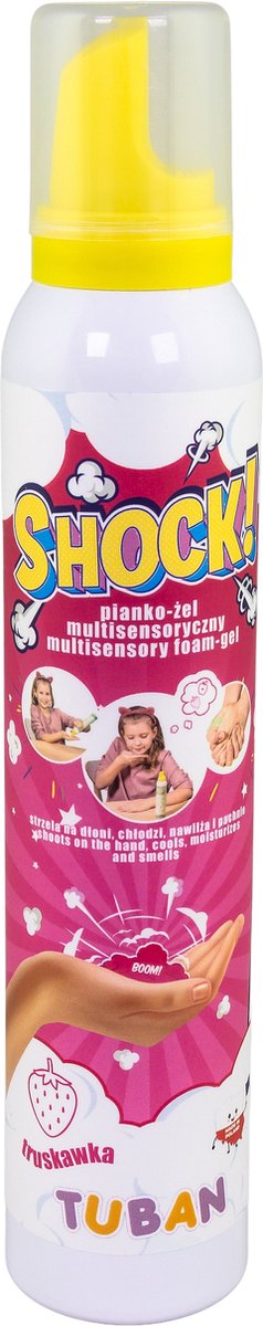     - Shock! – Multisensory Foam-Gel – Strawberry 200 ml