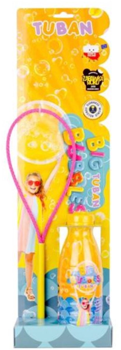   speelgoed -   set met ring en 400 ml vloeistof.