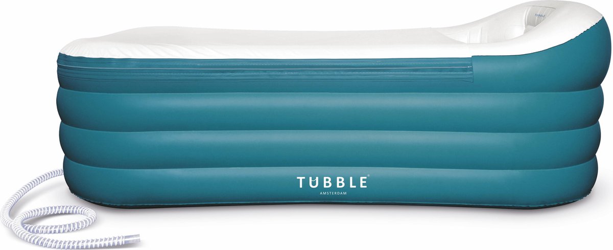 Tubble® Royale Luchtbad - Blue Lagoon - Opblaasbaar Ligbad – Badkuip Volwassenen – Bath Bucket – Ligbad – Opvouwbaar Bad – opblaasbad - Ligbad