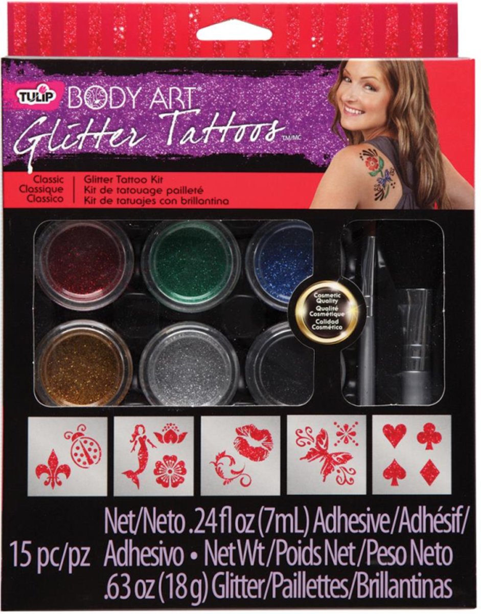 Glitter Tattoo Kit Classic