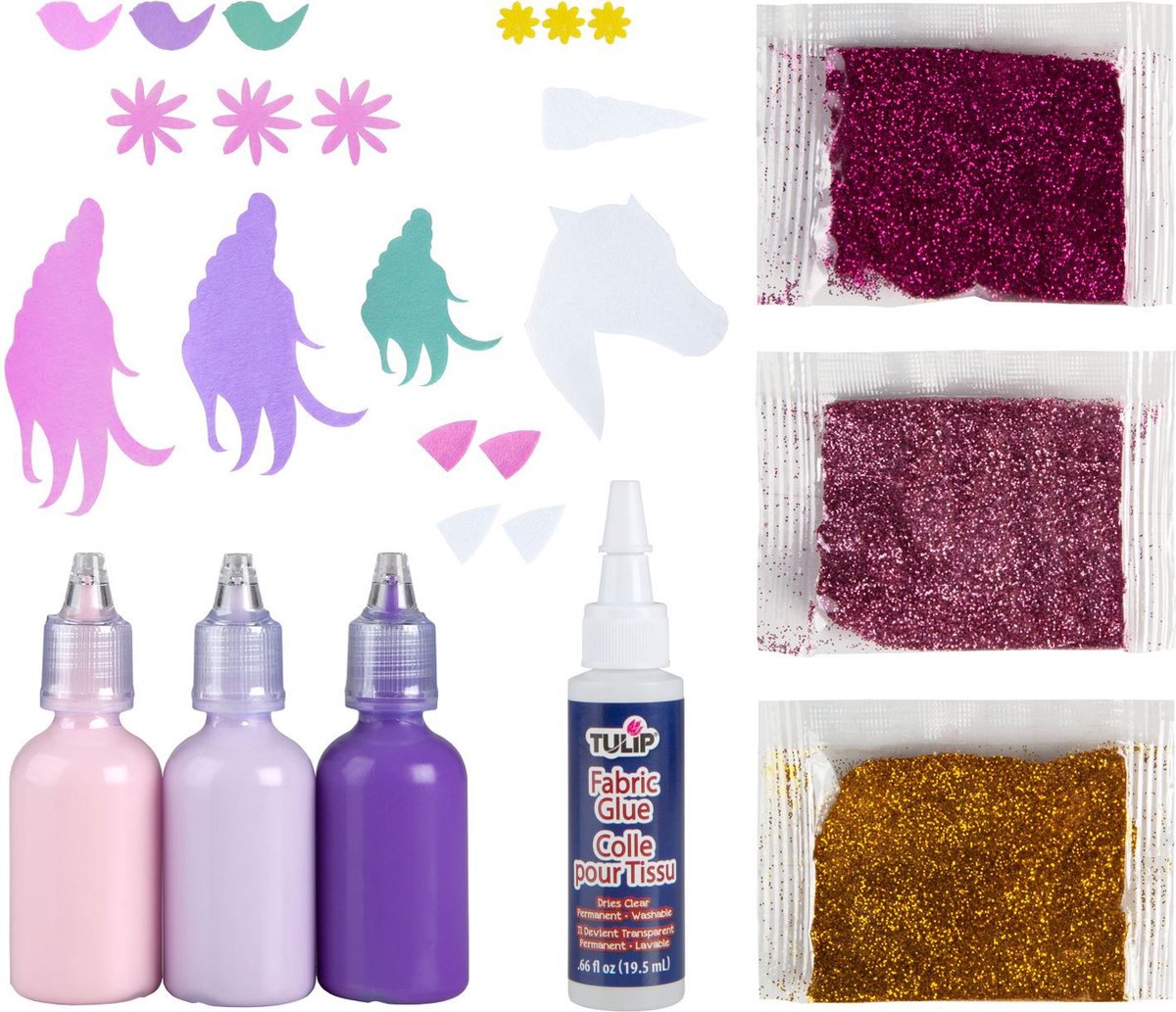 Tulip Embelishment kit - Unicorn