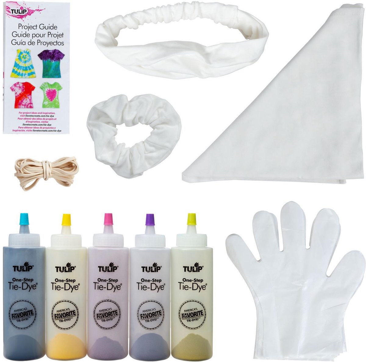 Tulip Tie-Dye fashion kit 27stuks