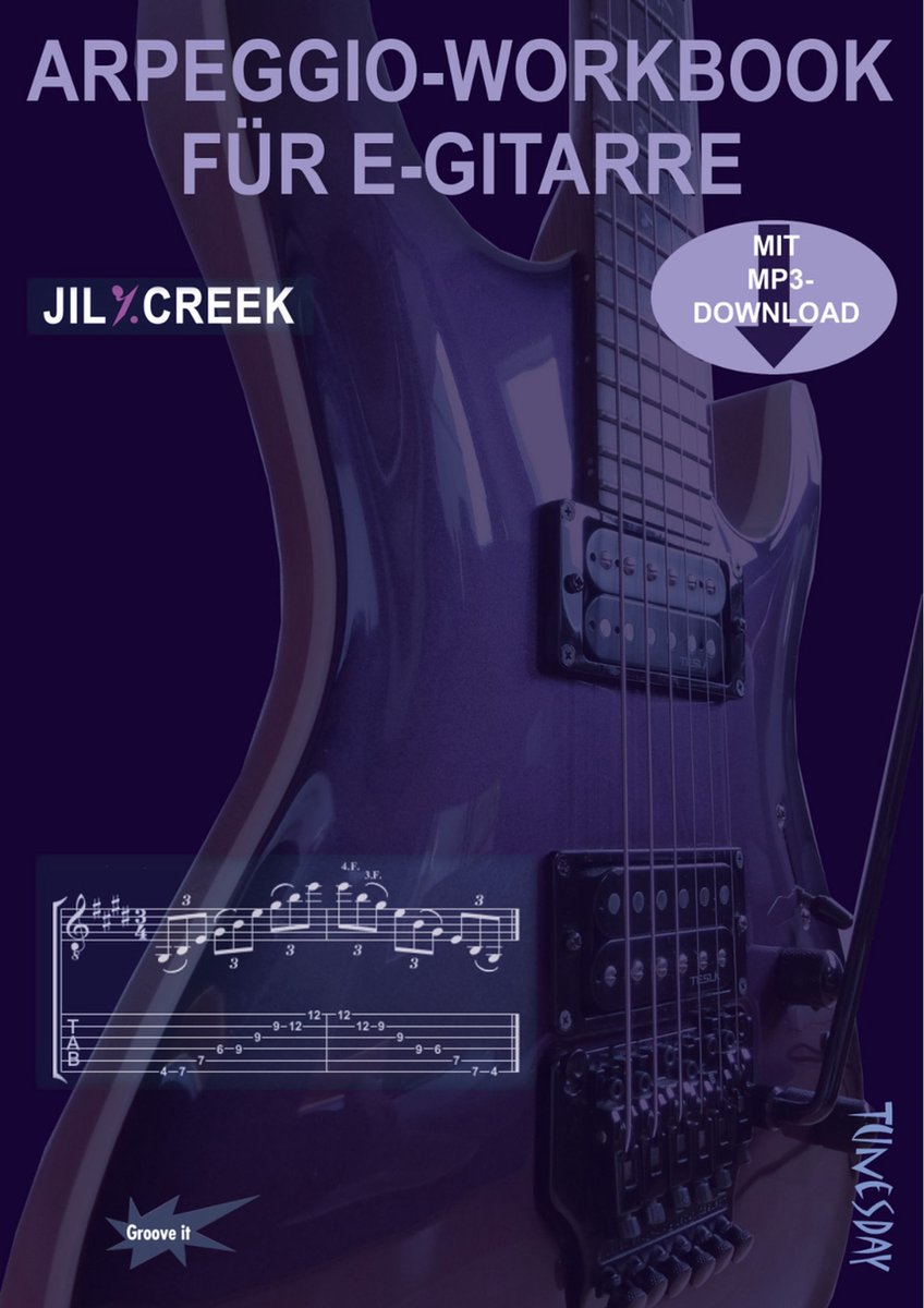 Tunesday Arpeggio-Workbook für E-Gitarre - Educatief