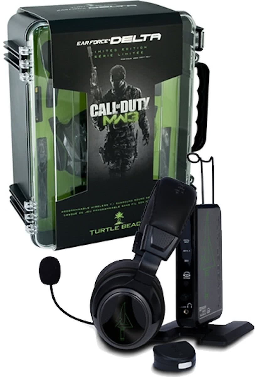 Turtle Beach Ear Force Delta Call Of Duty: Modern Warfare 3 Wireless 7.1 Virtueel Surround Gaming Headset - Zwart (Xbox 360 + PS3)