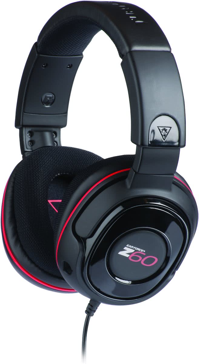 Turtle Beach Ear Force Z60 DTS Headphone:X Wired 7.1 Virtueel Surround Gaming Headset - Zwart (PC + Mac + Mobile)