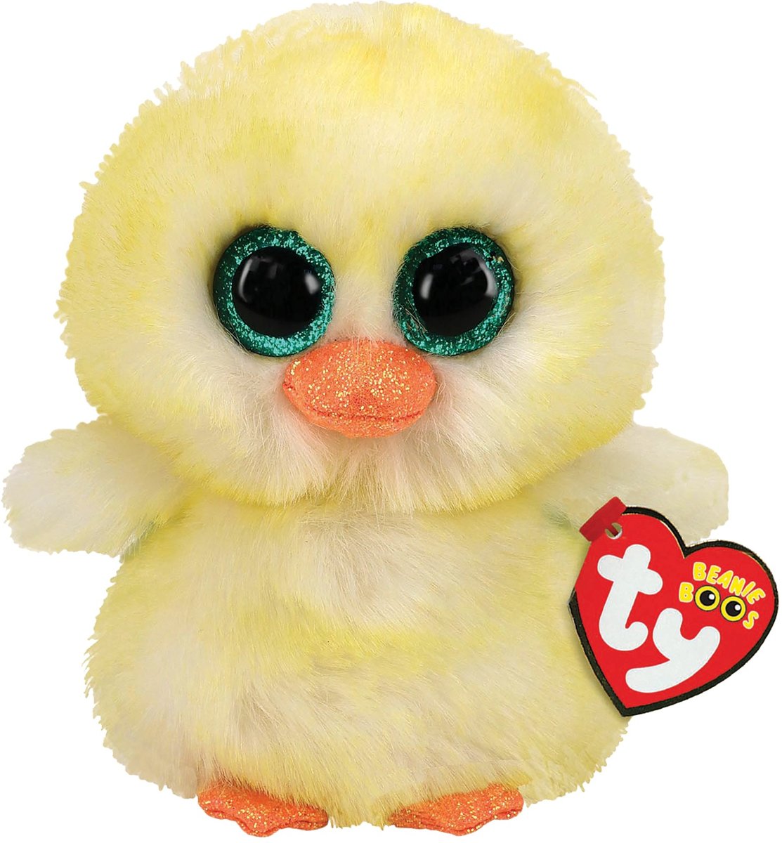 TY Beanie Boos Knuffel Kuiken Lemon Drop 15 cm