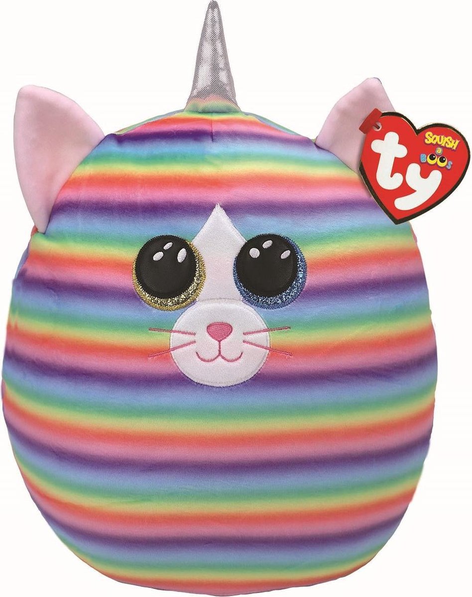 Ty Squish a Boo Heather Cat - 31cm