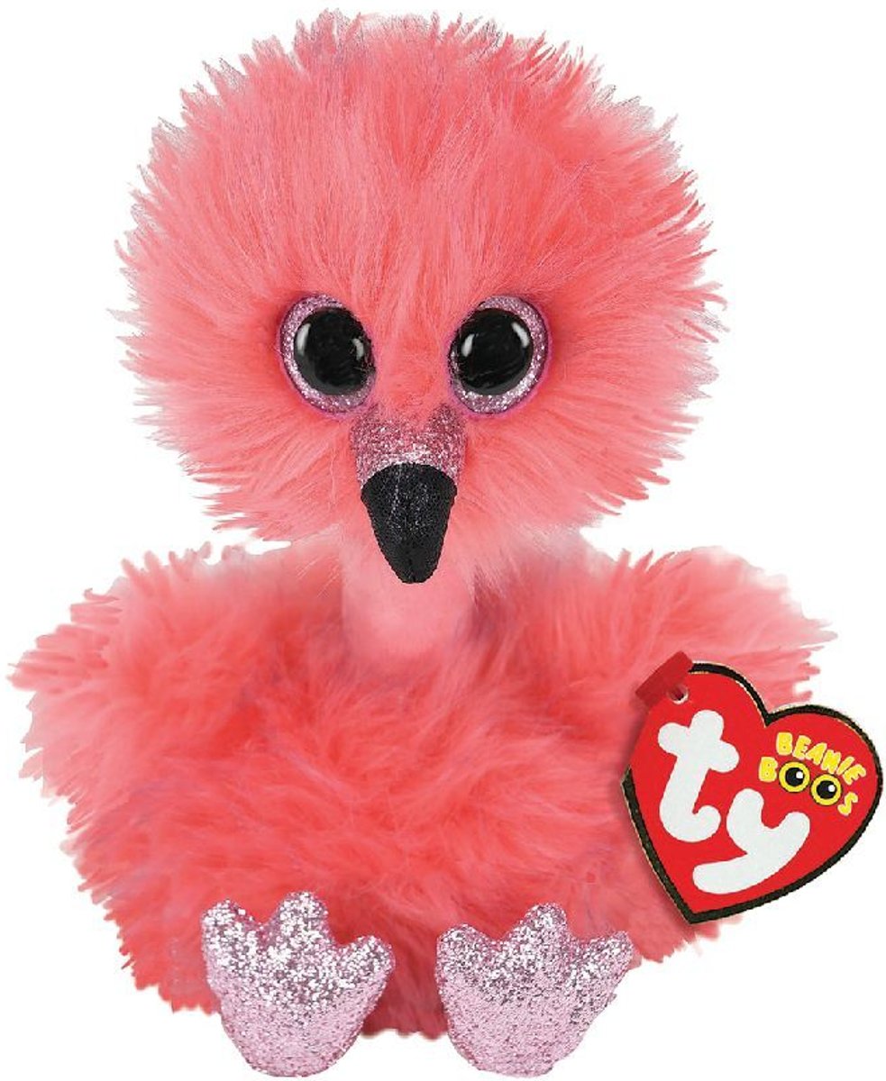 TY Beanie Boos Flamingo Knuffel Franny 15 cm