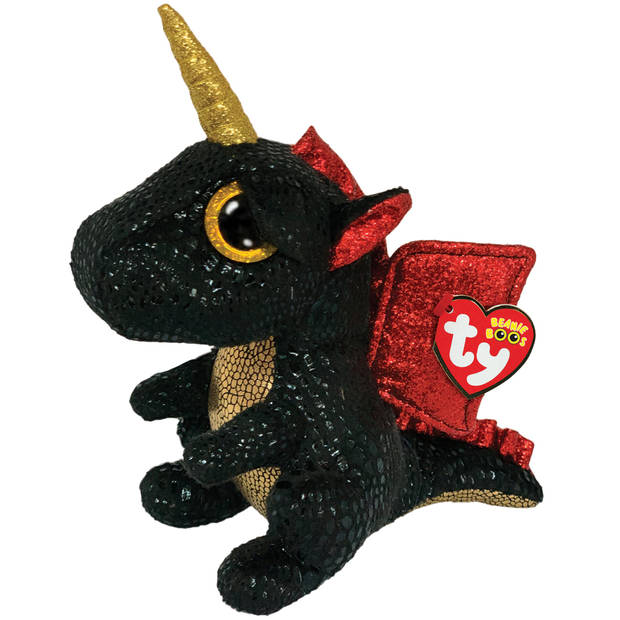   - Knuffel - Beanie Boos - Grindal Dragon - 15cm