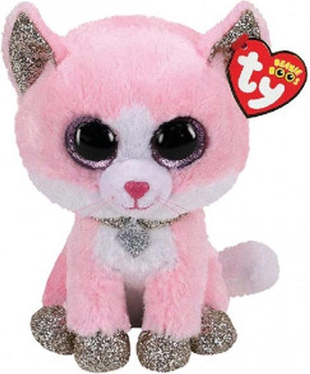 Ty Beanie Boo Kat Fiona 15CM