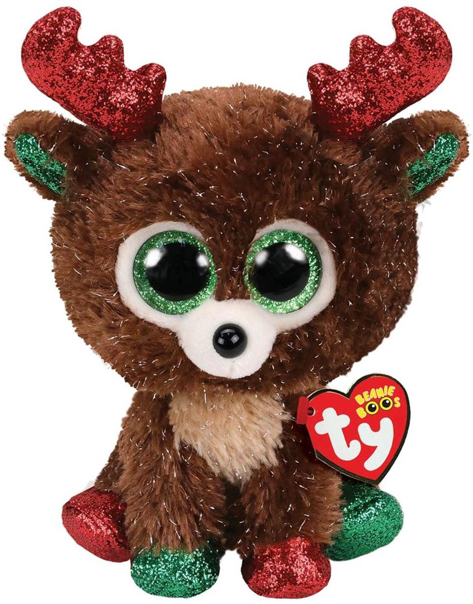 Ty Beanie Boo Kerst Rendier Fudge 15CM