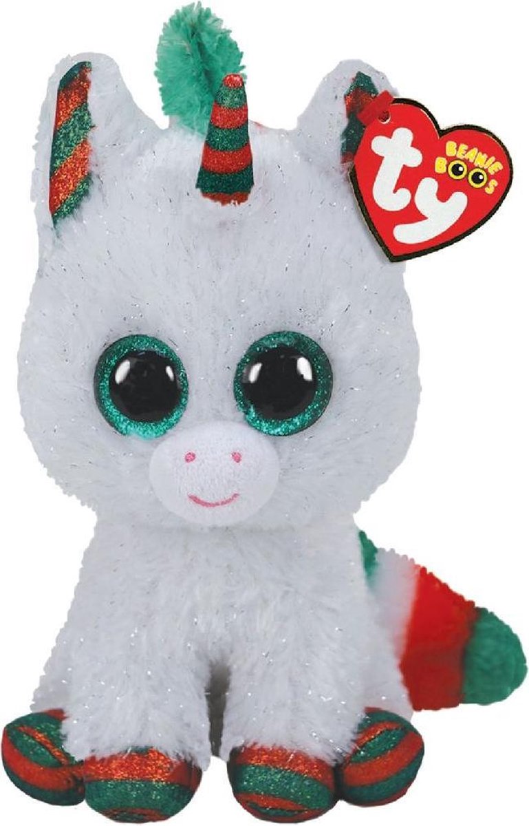 Ty Beanie Boos Christmas Unicorn 15cm