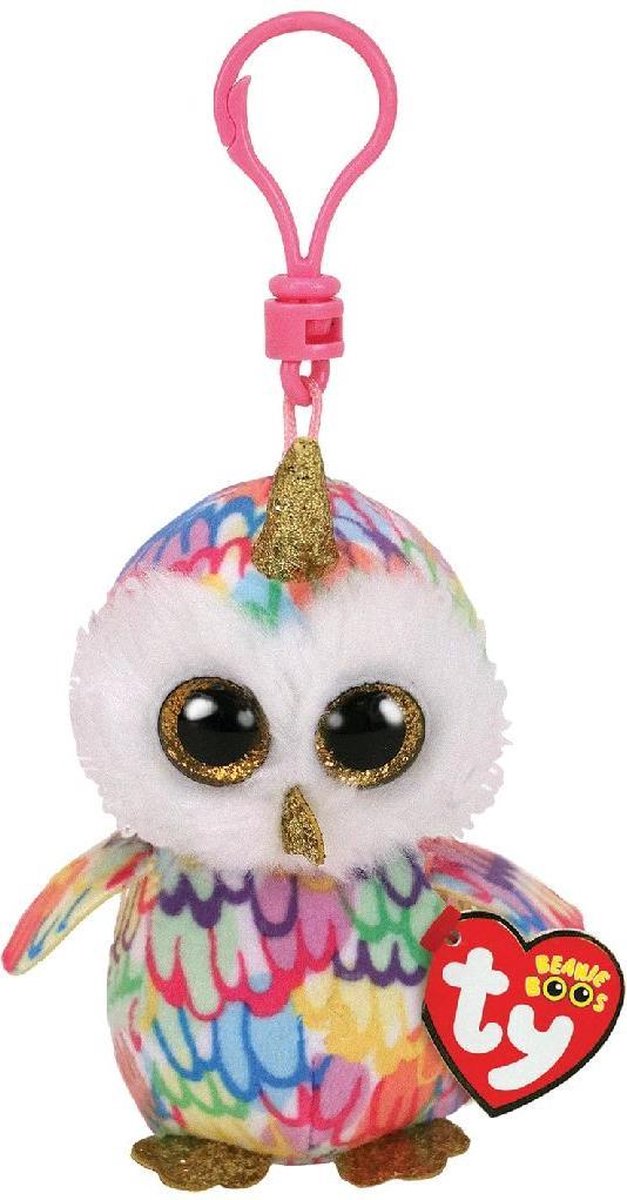 Ty Beanie Boos Clip Enchanted Owl