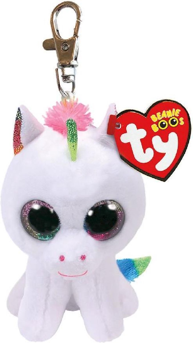 Ty Beanie Boos Clip Pixy Unicorn