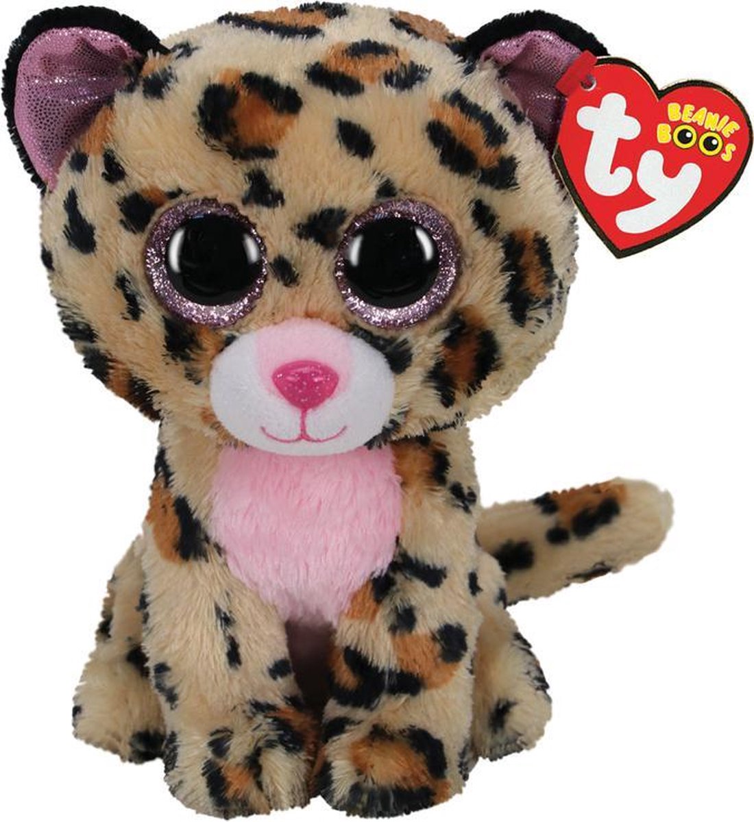   Beanie Boos Livvie Leopard 15cm