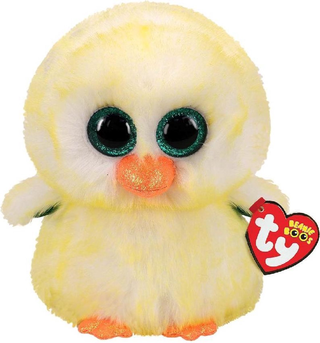 Ty Beanie Buddy Spring Lemon Drop Chicken 24cm