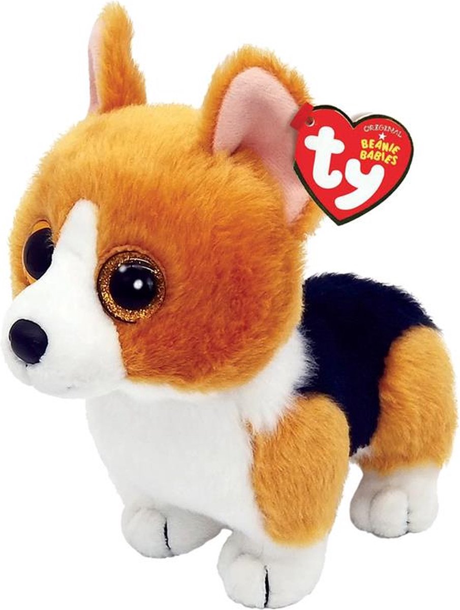 Ty Beanie Hondje Corgi 15CM