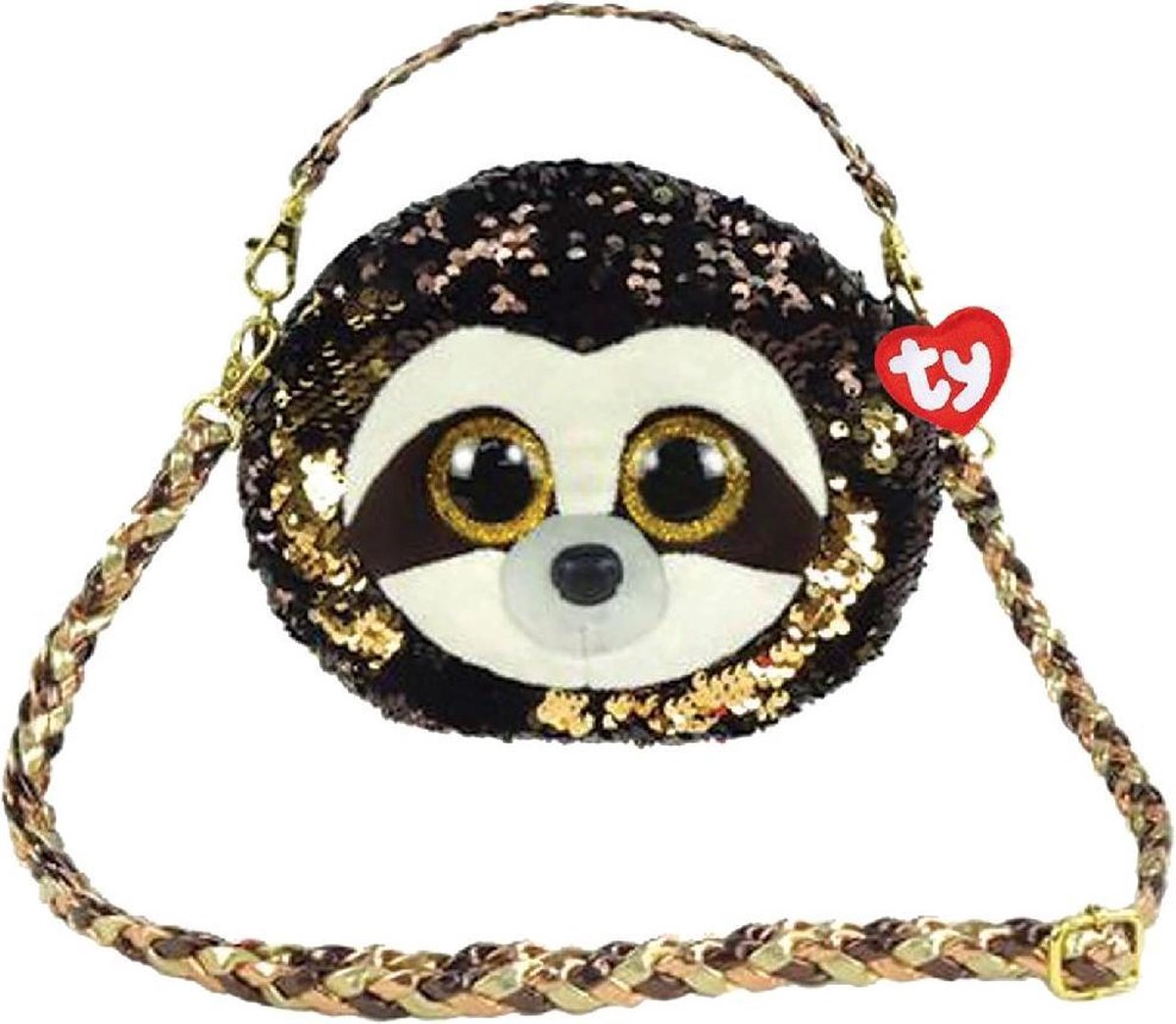 Ty Fashion Schoudertas Dangler Sloth 20cm