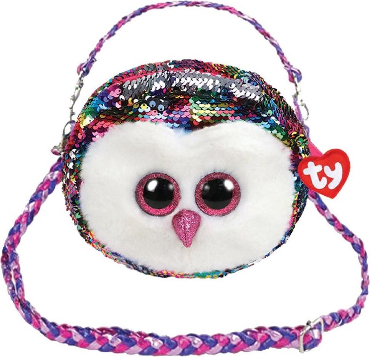 Ty Fashion Schoudertas Owen Owl 20cm