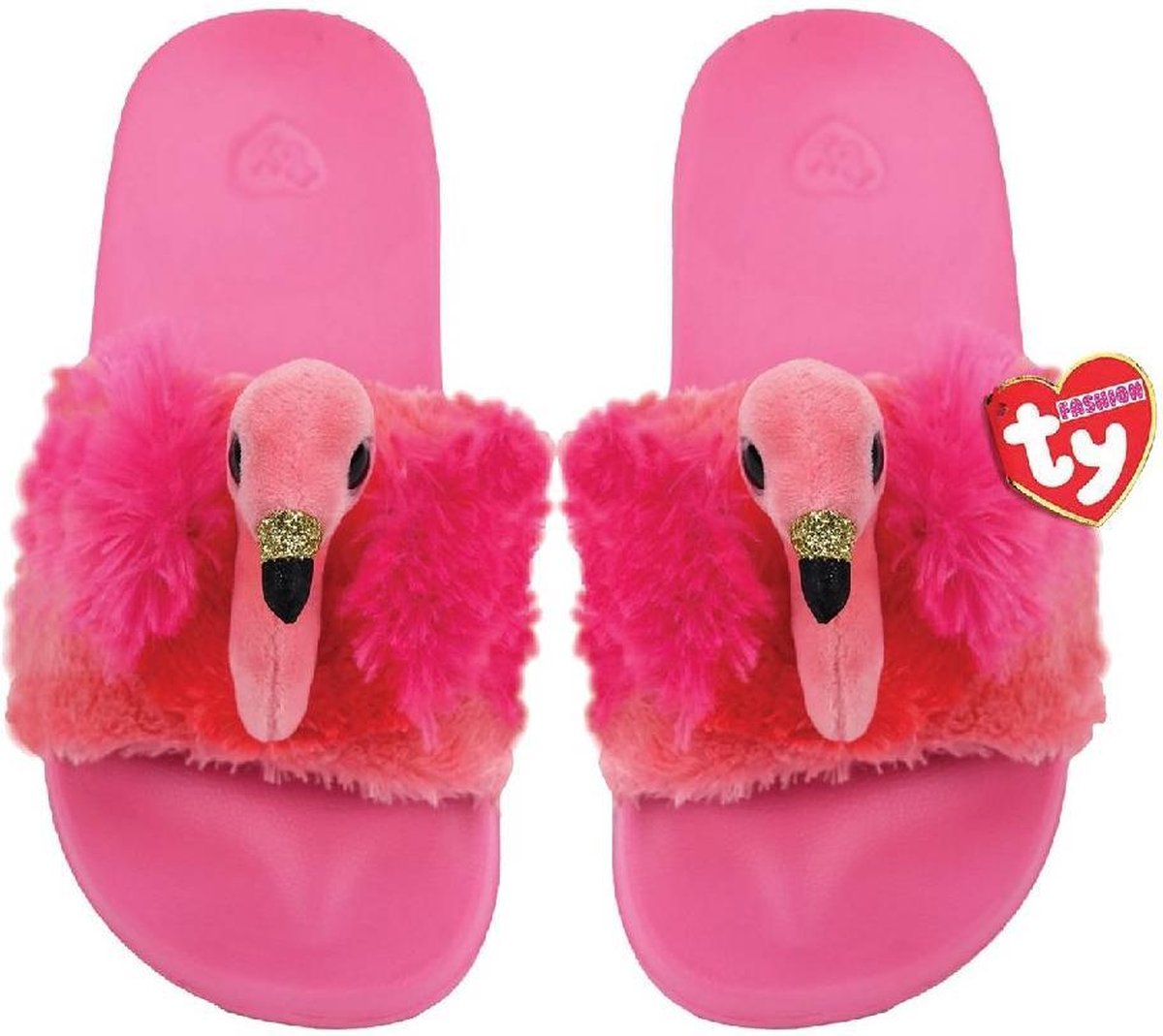 Ty Fashion Slipper Gilda Flamingo 32-34