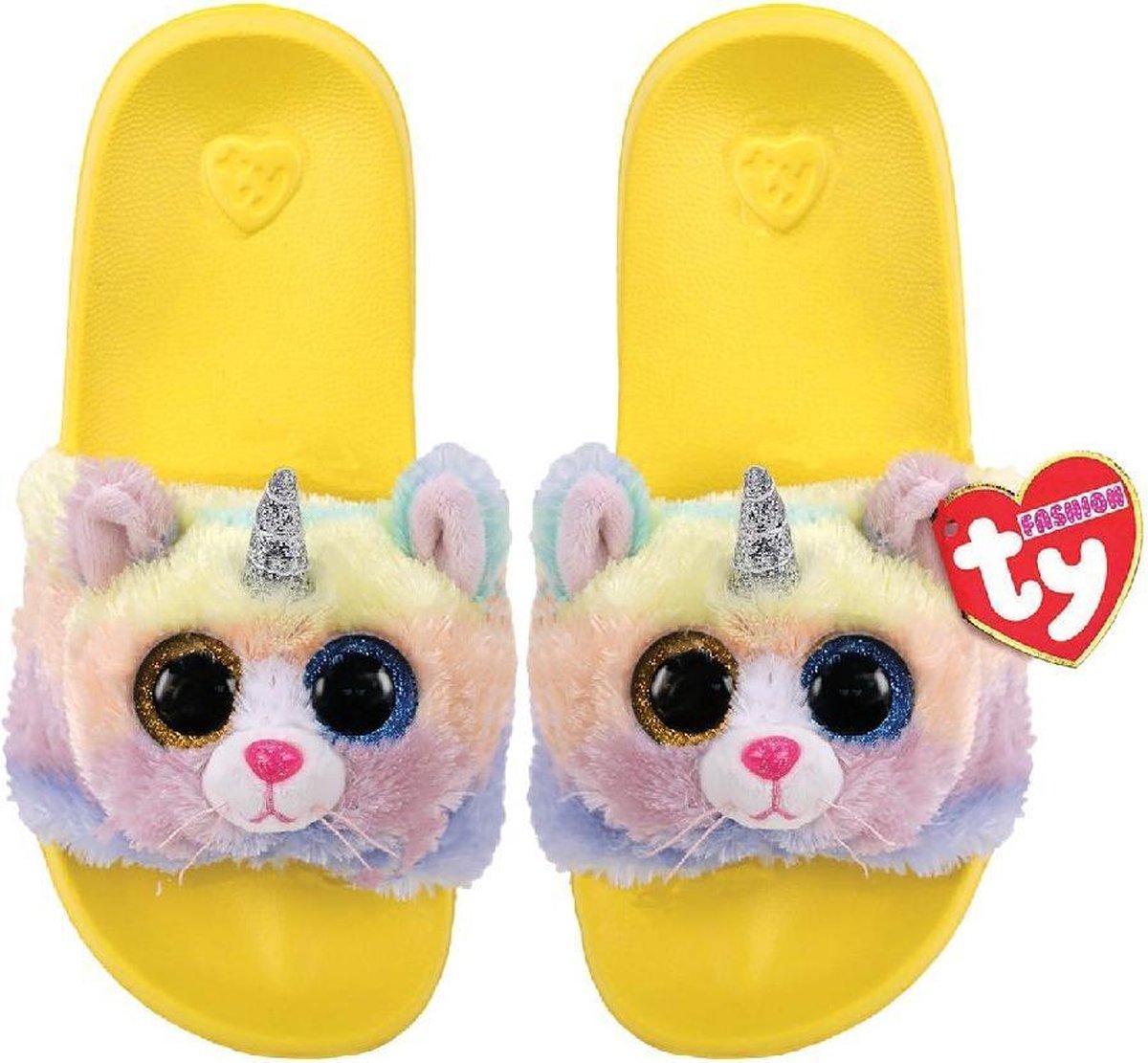 Ty Fashion Slipper Heather Cat 32-34