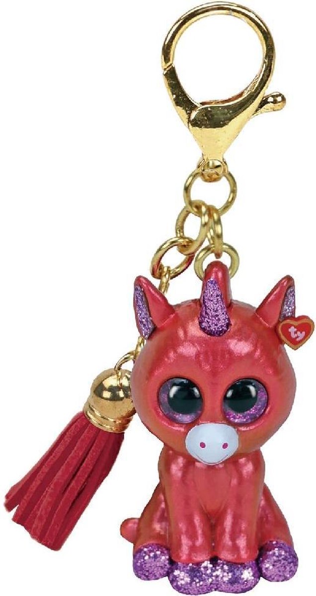 Ty Mini Boos Clip Sunset Unicorn 9cm