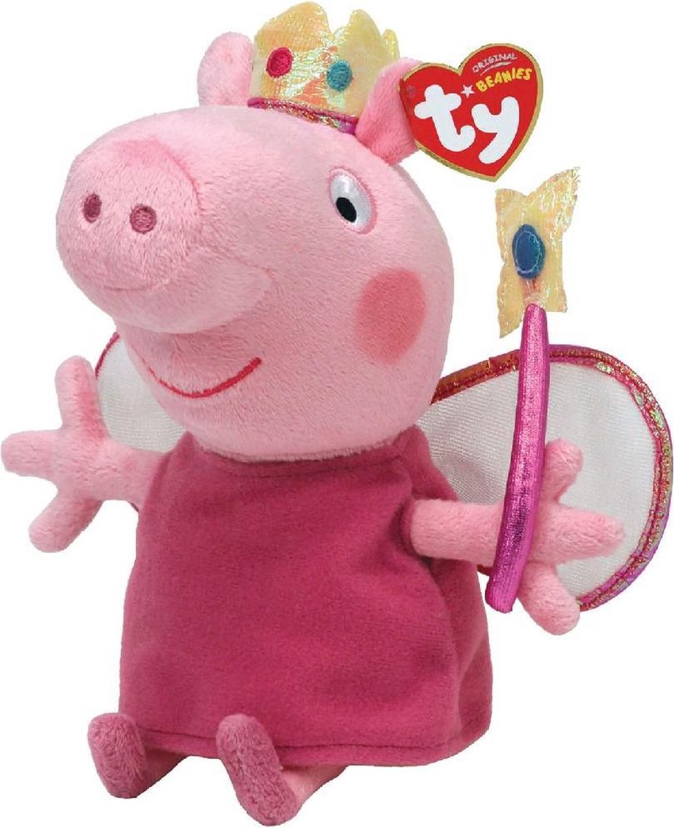 Ty Peppa Pig Peppa Princess 15cm