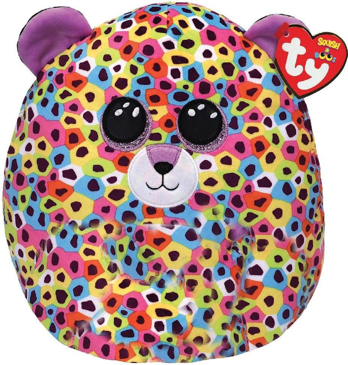 Ty Squish a Boo Giselle Leopard 31cm