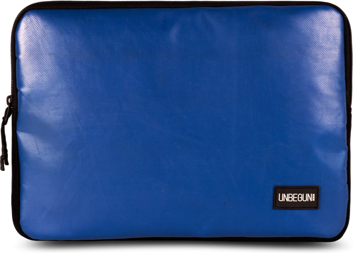 Surface Pro 7 hoes (van gerecycled materiaal) - Blauwe laptop sleeve of cover voor Surface Pro 7/6/5/4/3 en Surface Pro X