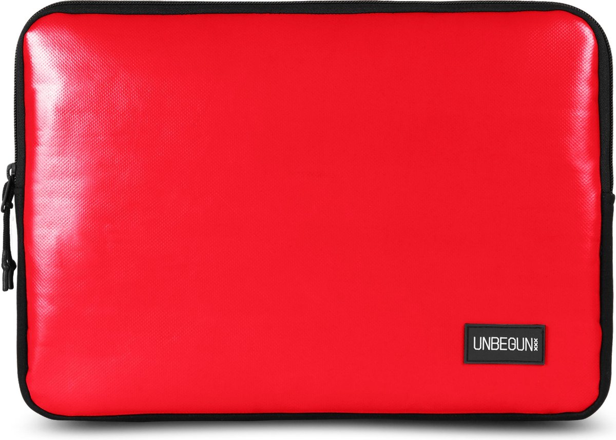 Surface Pro 7 hoes (van gerecycled materiaal) - Rode laptop sleeve of cover voor Surface Pro 7/6/5/4/3 en Surface Pro X