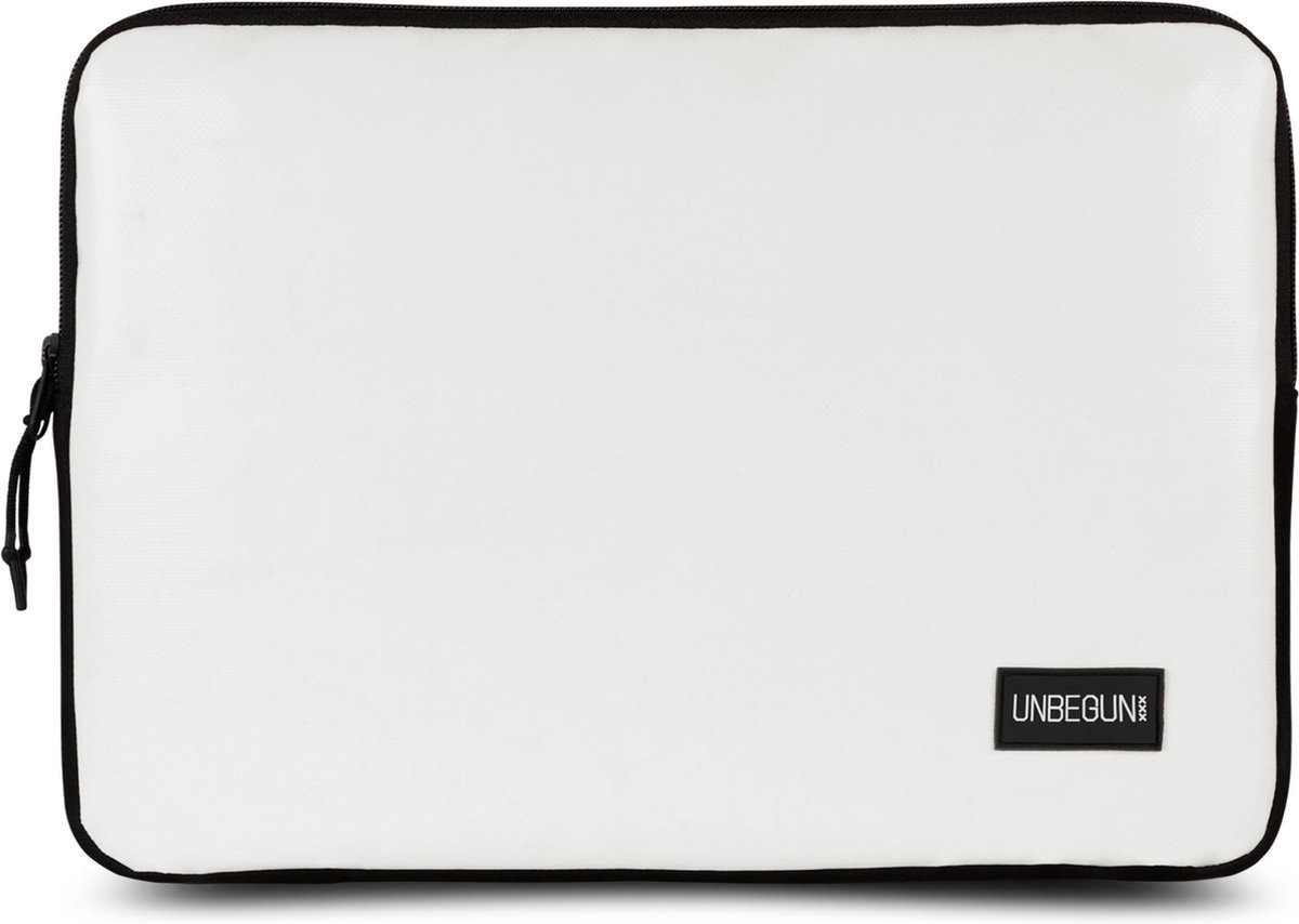 Surface Pro 7 hoes (van gerecycled materiaal) - Witte laptop sleeve of cover voor Surface Pro 7/6/5/4/3 en Surface Pro X