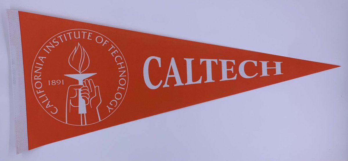 Caltech University - University of Caltech - Caltech Uni - California institute technology - VS - NCAA - Vaantje - American Football - Sportvaantje -   - Vlag - Pennant - Universiteit - Ivy League amerika - 31 x 72 cm - Cadeau sport - Cadeau uni