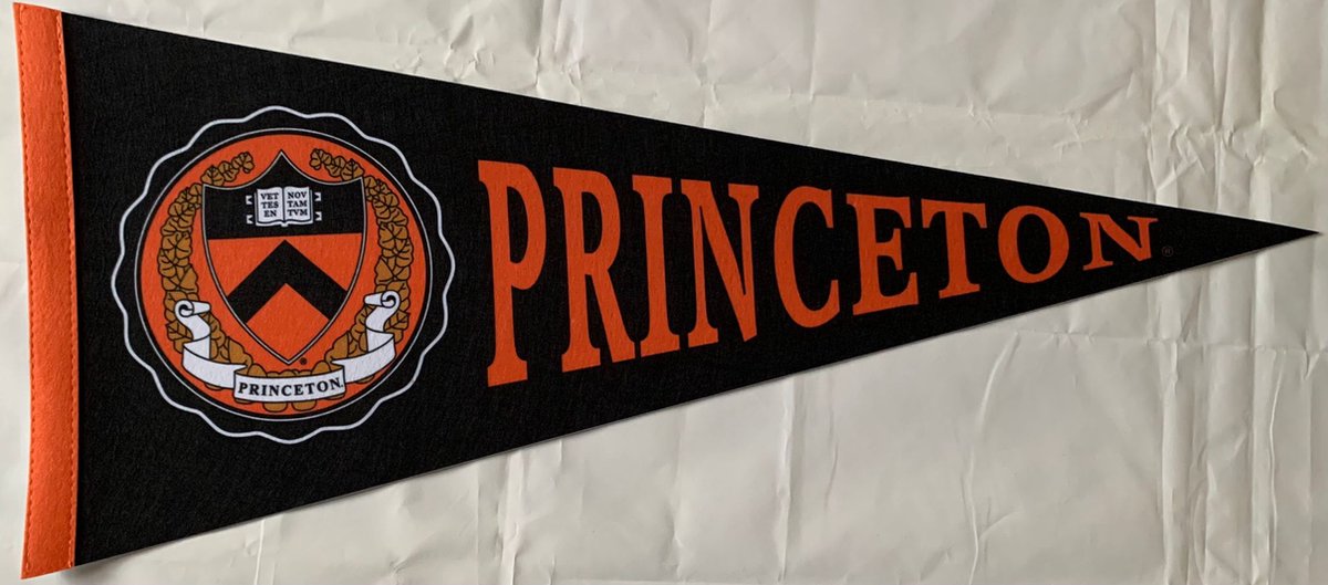 Princeton University - Princeton - NCAA - Vaantje - American Football - Sportvaantje -   - Vlag - Pennant - Universiteit - Ivy League amerika - 31 x 72 cm