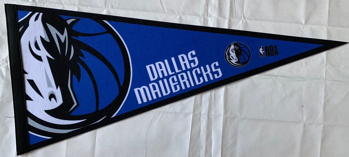   - Dallas Mavericks - NBA - Vaantje - Basketball - Sportvaantje - Pennant -   - Vlag - 31 x 72 cm