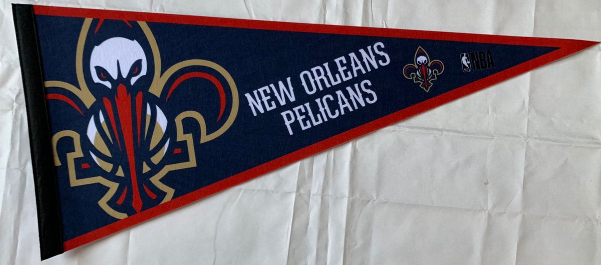   - New Orleans Pelicans - NBA - Vaantje - Basketball - Sportvaantje - Pennant -   - Vlag - 31 x 72 cm