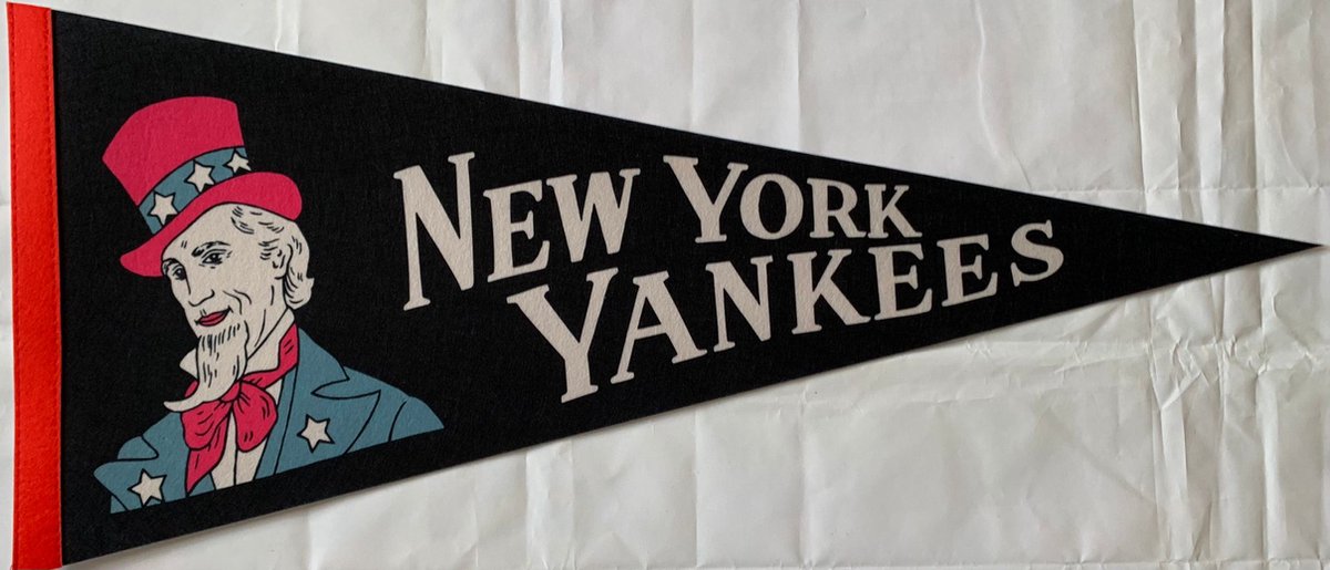   - New York Yankees - NY Yankees - MLB - Vaantje - Baseball - Honkbal - Sportvaantje - Pennant -   - Vlag - 31 x 72 cm - Head logo