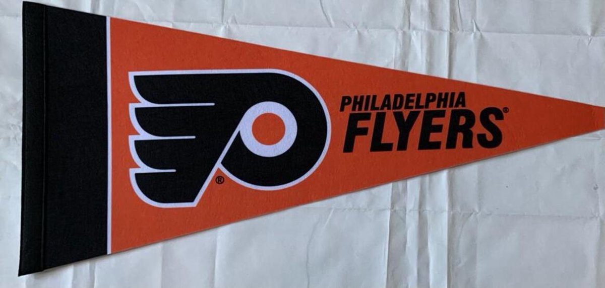   - Philadelphia Flyers - NHL - Vaantje - Ijshockey - Hockey - Ice Hockey - Sportvaantje - Pennant -   - Vlag - 31 x 72 cm