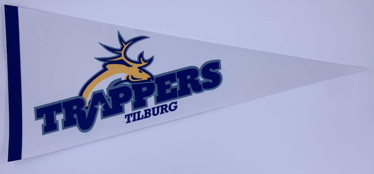   - Tilburg Trappers - NHL - Vaantje - Ijshockey - Hockey - Ice Hockey - Sportvaantje - Pennant -   - Vlag - 31 x 72 cm