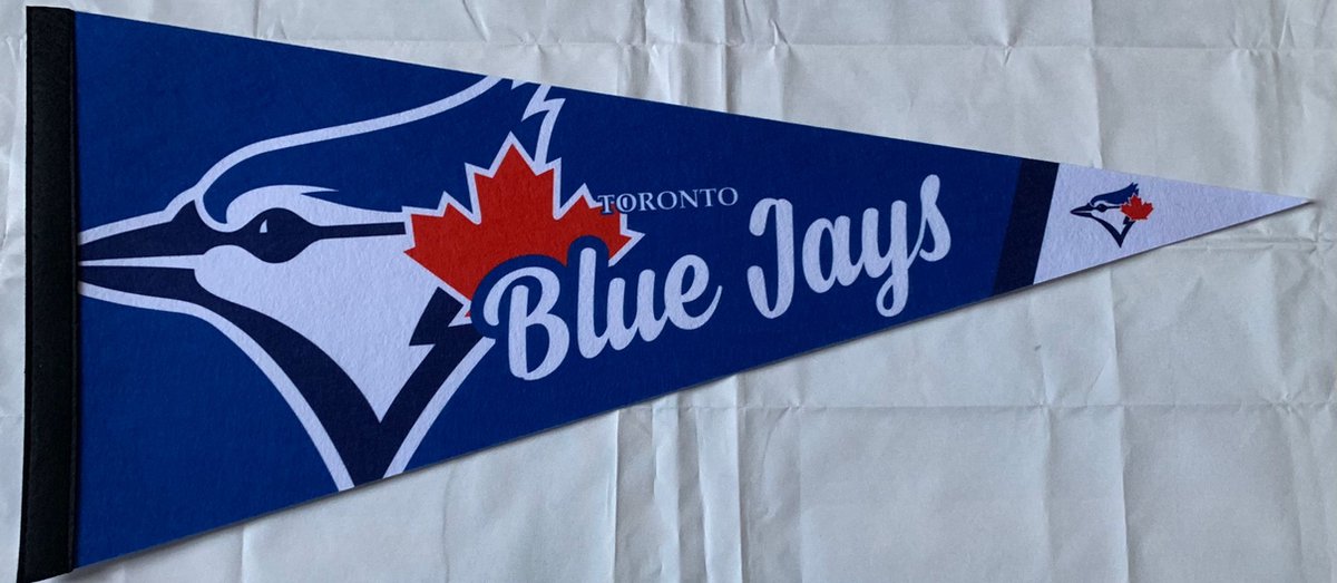   - Toronto Blue Jays - Canada - 1 - MLB - Vaantje - Baseball - Honkbal - Sportvaantje - Pennant -   - Vlag - 31 x 72 cm