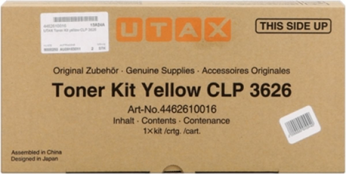 UTAX 4462610016 10000paginas Geel toners & lasercartridge