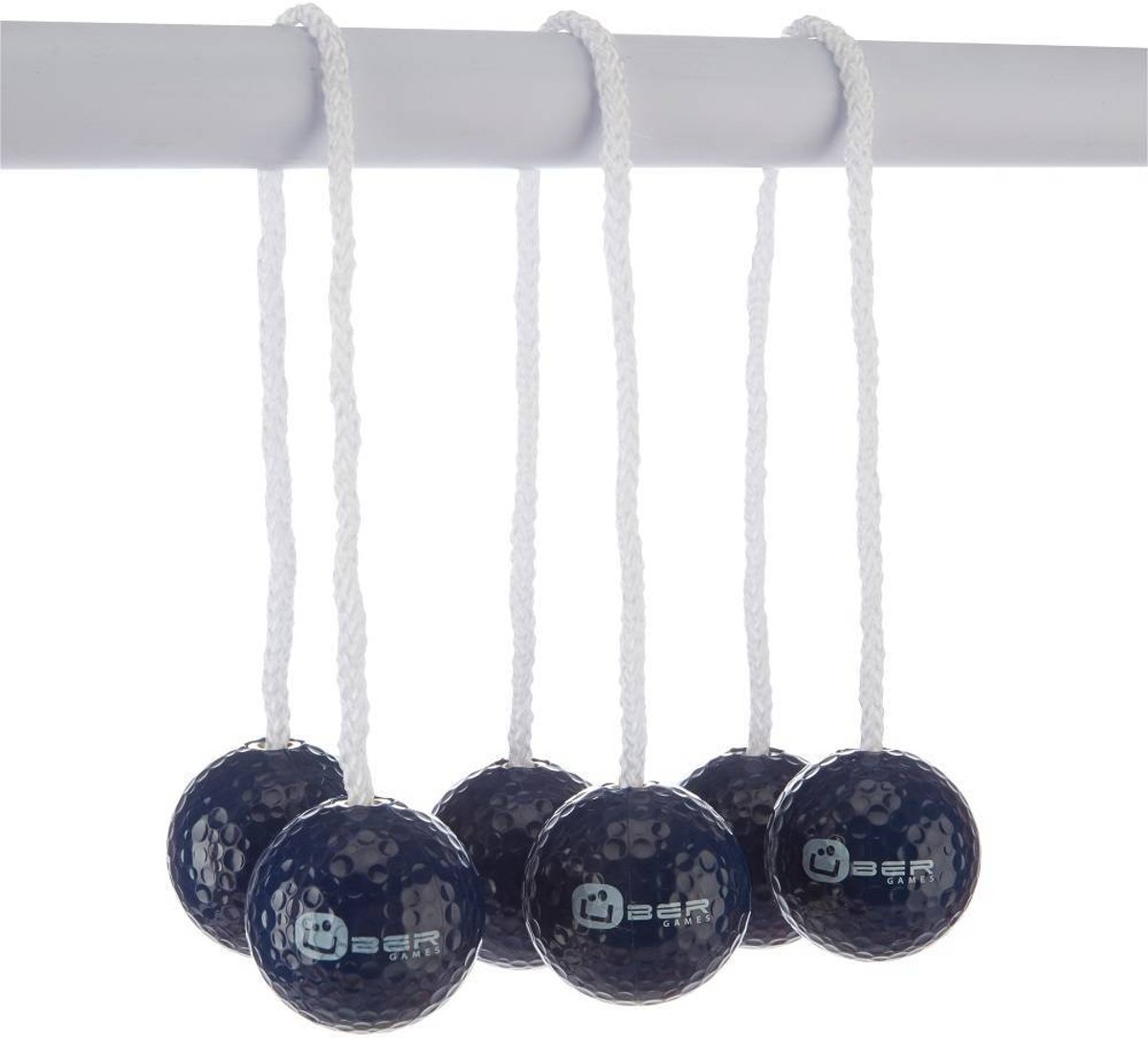 3x2 Bolas voor Laddergolf, echte golf-bolas, uniek en perfect.-Donker Blauw