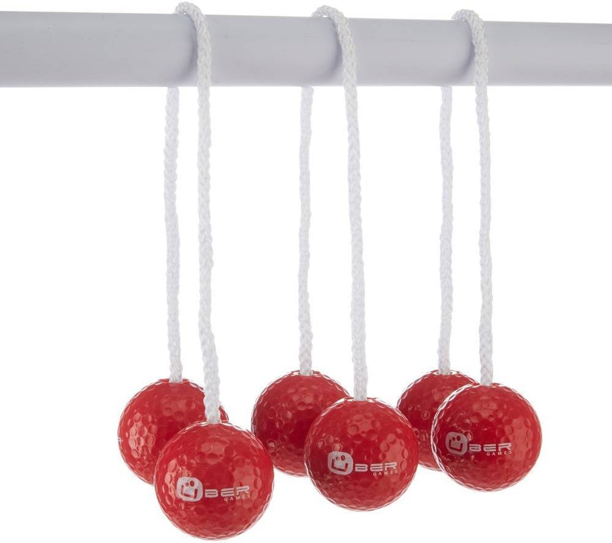 3x2 Bolas voor Laddergolf, echte golf-bolas, uniek en perfect.-Rood