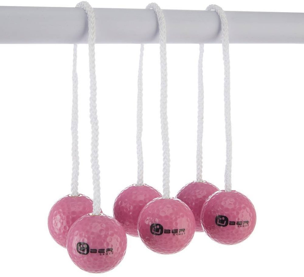 3x2 Bolas voor Laddergolf, echte golf-bolas, uniek en perfect.-Roze