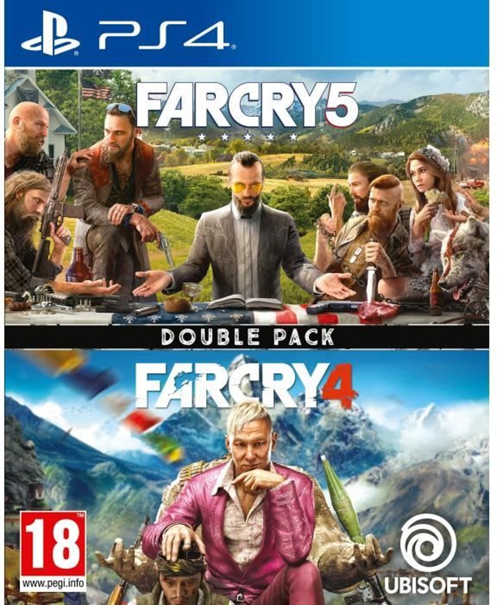 Compilatie Far Cry 4 + Far Cry 5 Jeux PS4