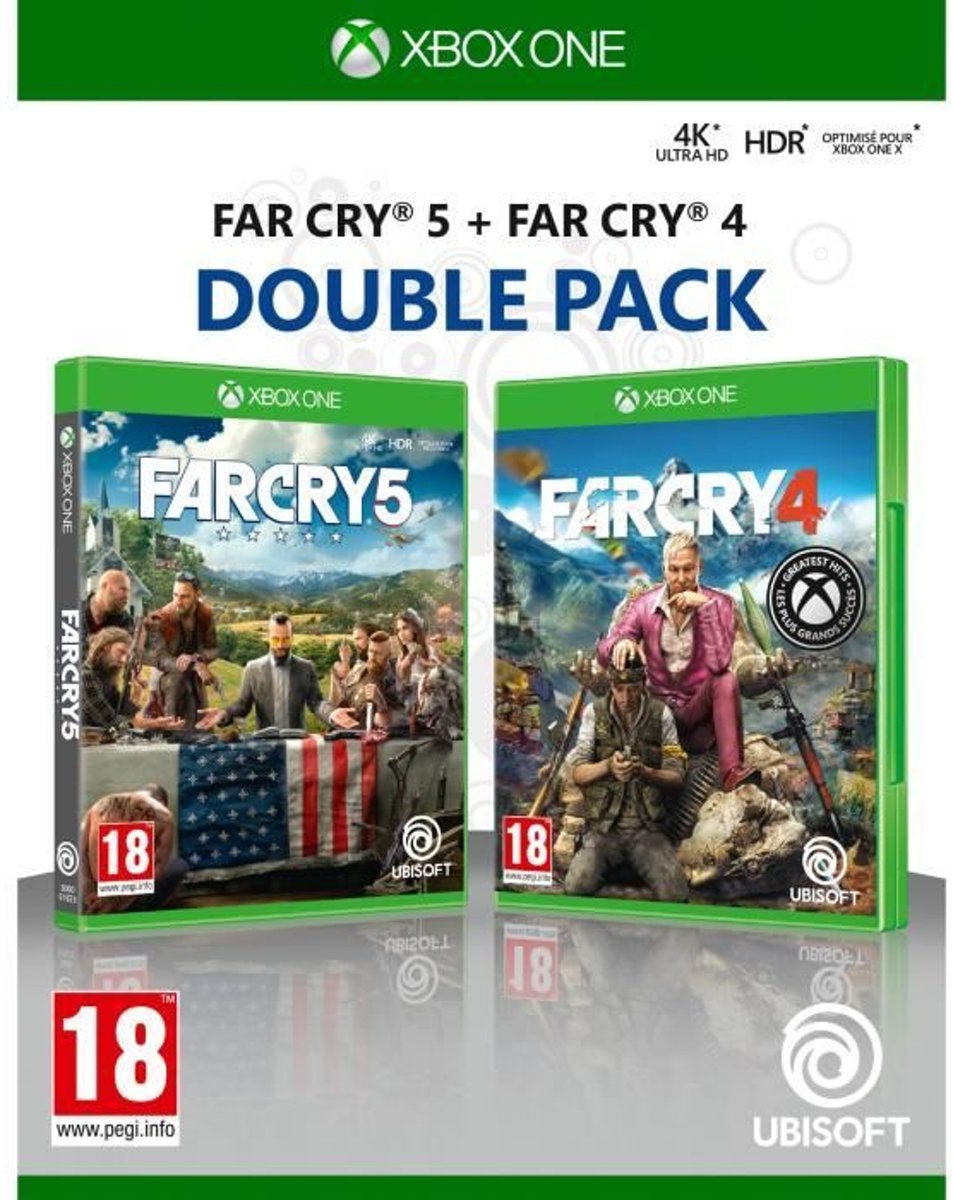 Compilatie Far Cry 4 + Far Cry 5 Jeux Xbox One