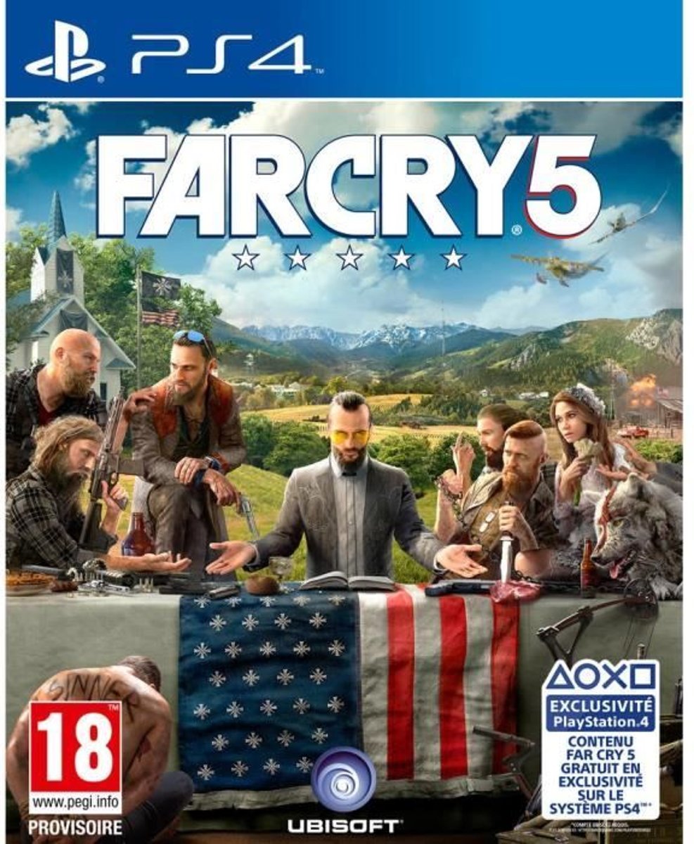 Far Cry 5 PS4-spel