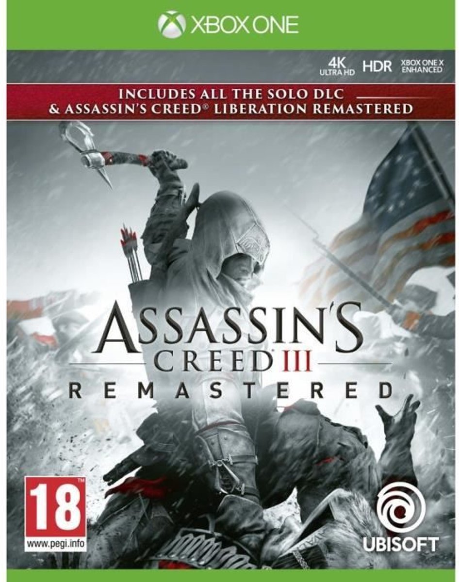 Pack Assassins Creed 3 + Assassins Creed Liberation Remaster Jeux Xbox One