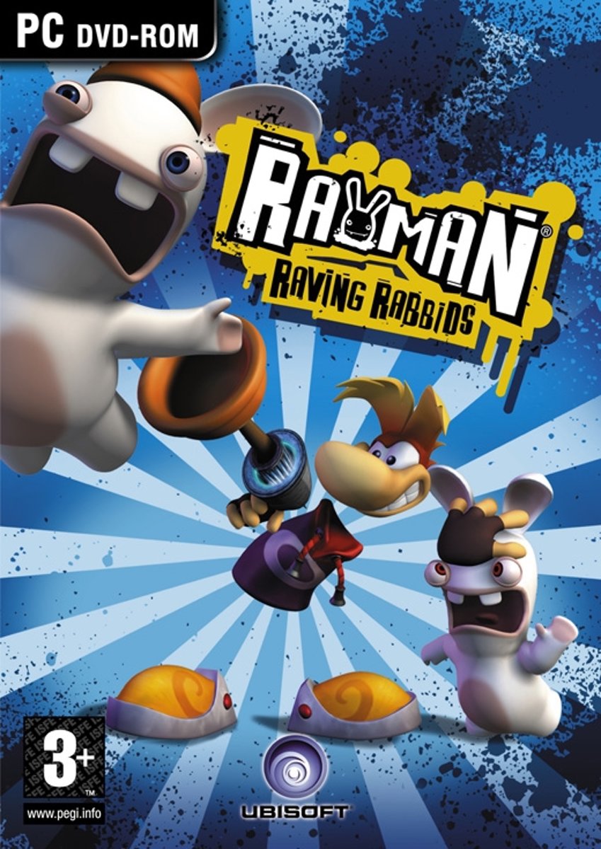 Rayman: Raving Rabbids - Windows PC cd-rom