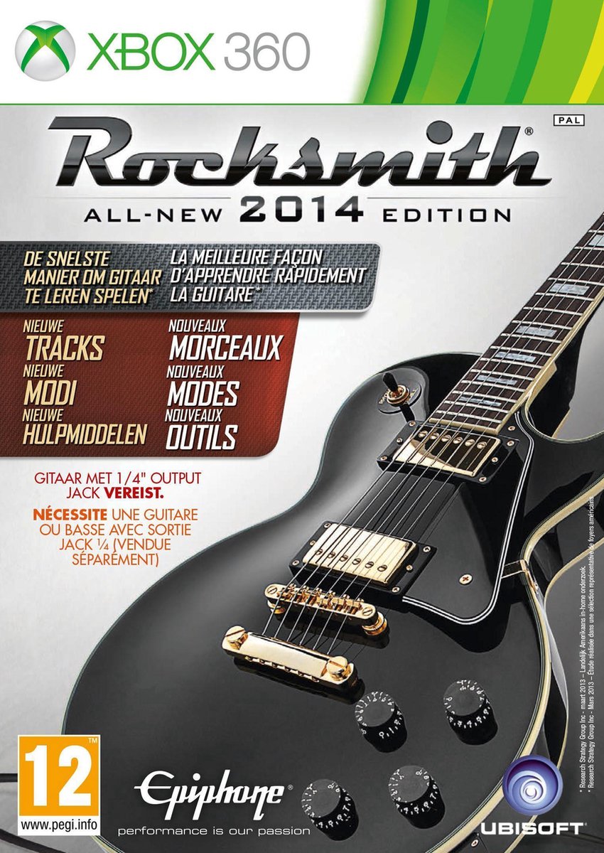 Rocksmith 2014 + Real Tone Kabel Xbox 360